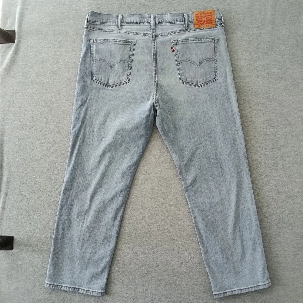 Levis 541 Athletic Taper Jeans Light Wash Blue Mens W42 L30 Denim Pants
